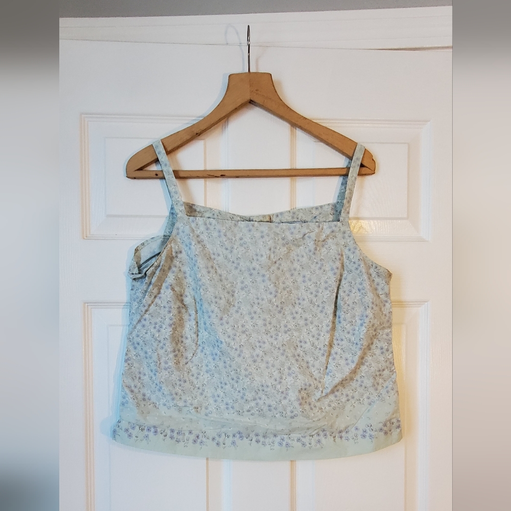 Floral tank top
